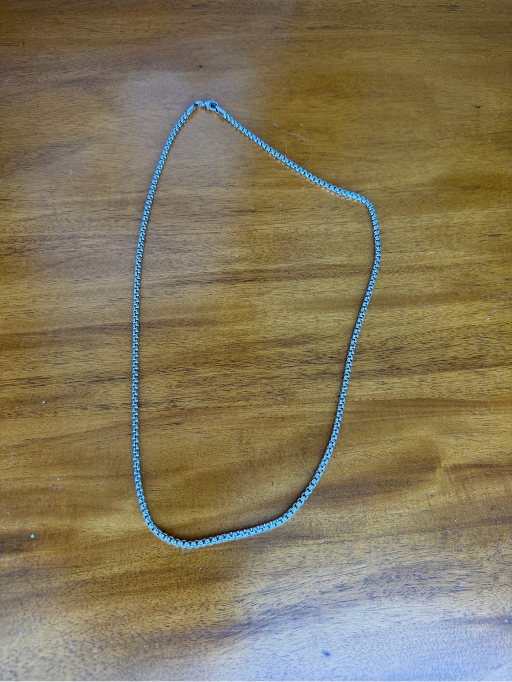 18” Silver Cuban Link Necklace